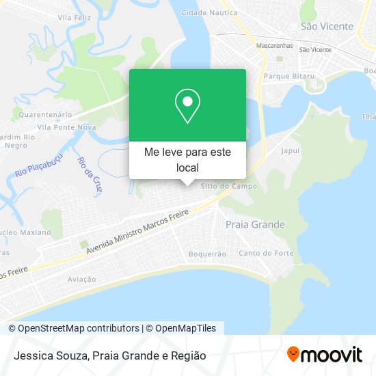 Jessica Souza mapa