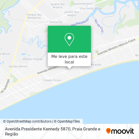 Avenida Presidente Kennedy 5870 mapa