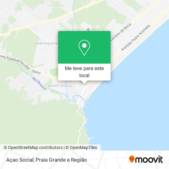 Açao Social mapa