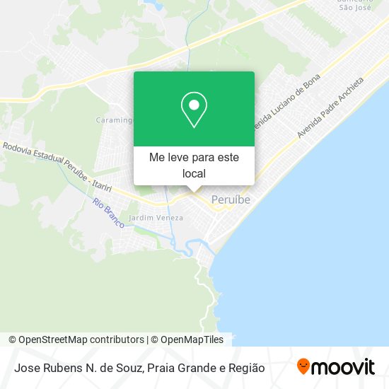 Jose Rubens N. de Souz mapa