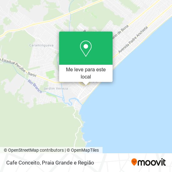 Cafe Conceito mapa