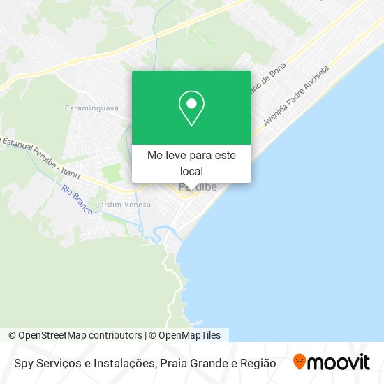 Spy Serviços e Instalações mapa