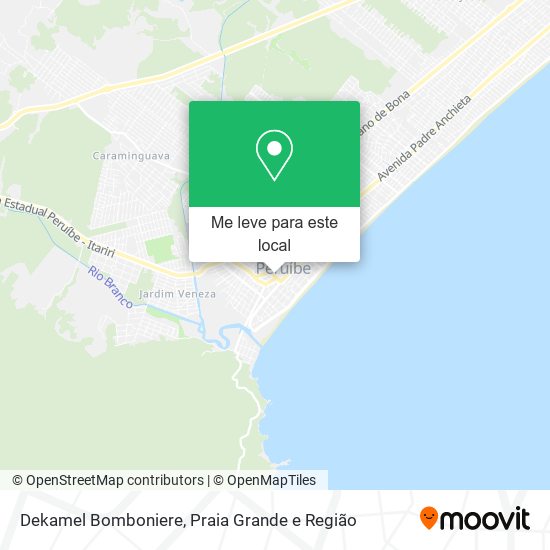 Dekamel Bomboniere mapa