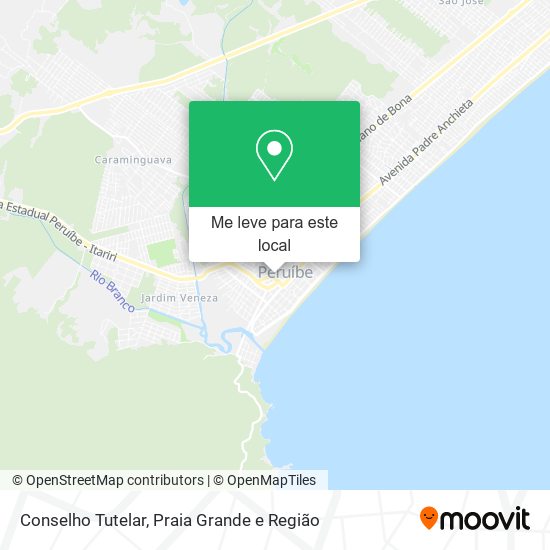 Conselho Tutelar mapa