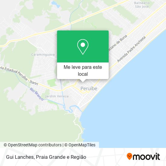 Gui Lanches mapa