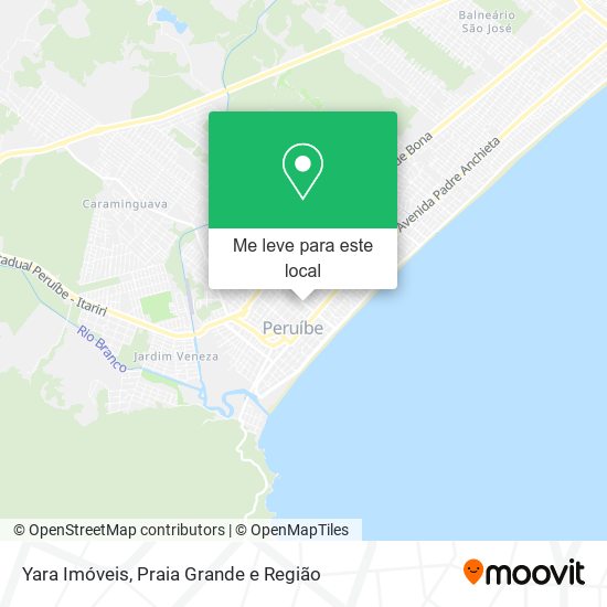 Yara Imóveis mapa