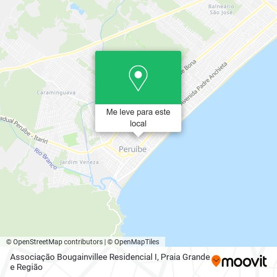 Associação Bougainvillee Residencial I mapa