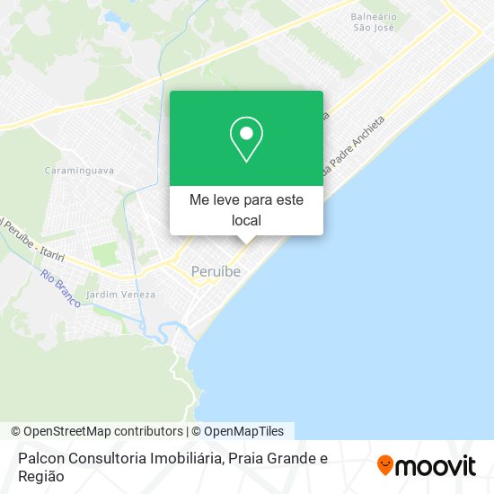 Palcon Consultoria Imobiliária mapa