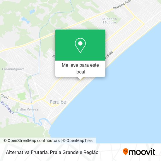 Alternativa Frutaria mapa