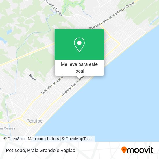 Petiscao mapa