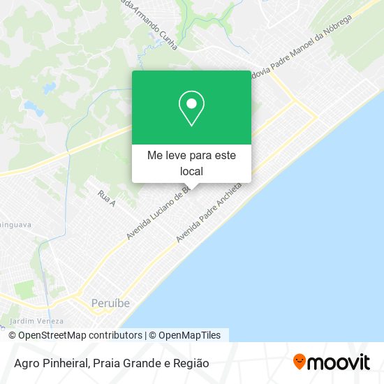 Agro Pinheiral mapa