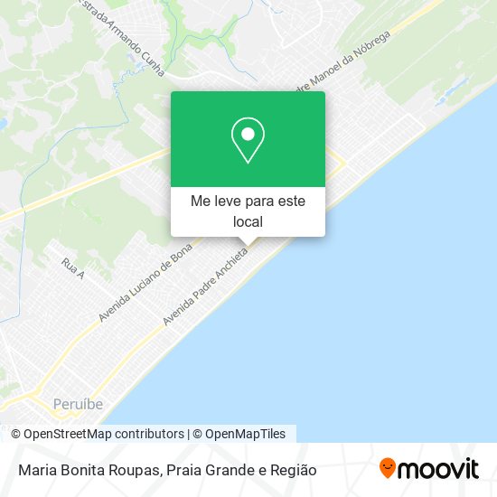 Maria Bonita Roupas mapa