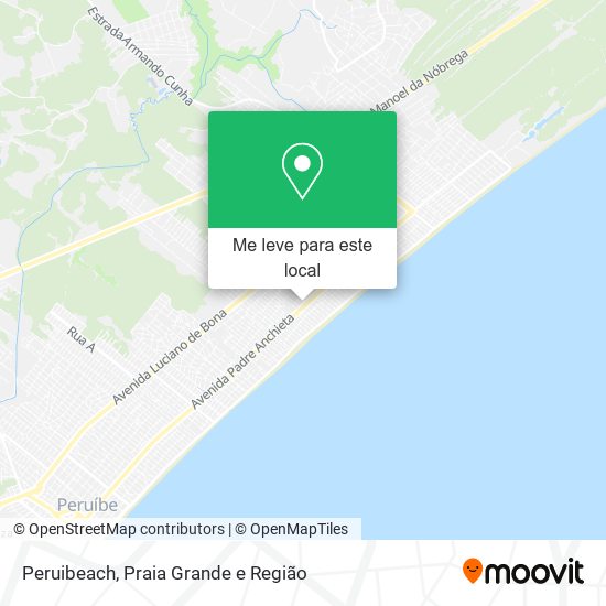 Peruibeach mapa