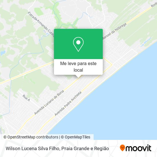 Wilson Lucena Silva Filho mapa