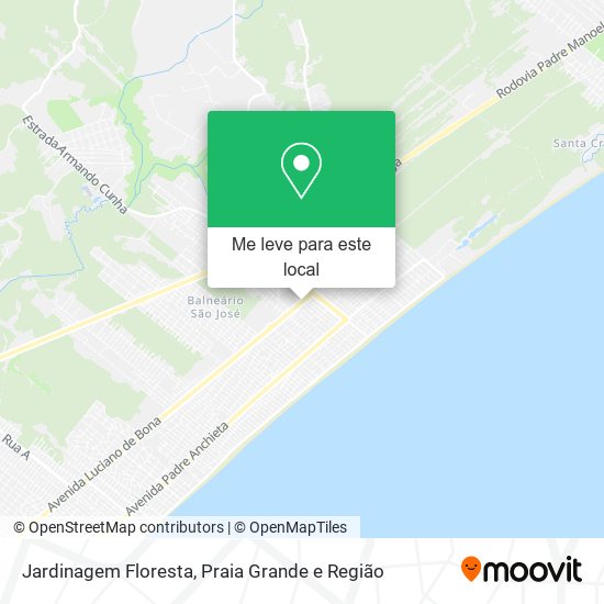 Jardinagem Floresta mapa