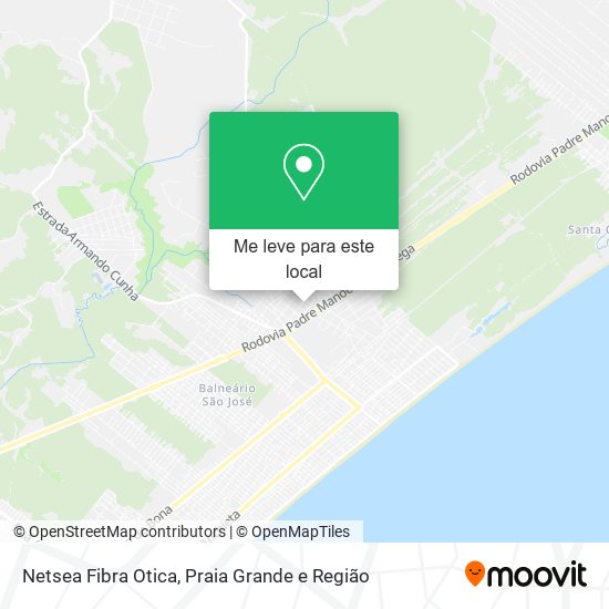 Netsea Fibra Otica mapa