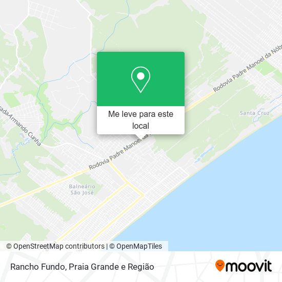 Rancho Fundo mapa