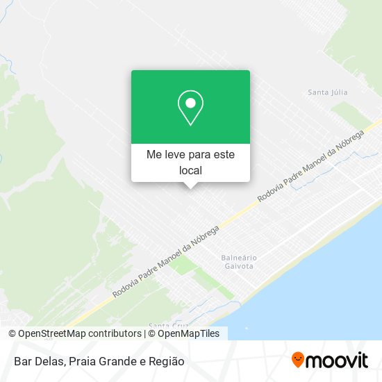 Bar Delas mapa