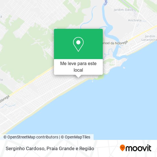 Serginho Cardoso mapa