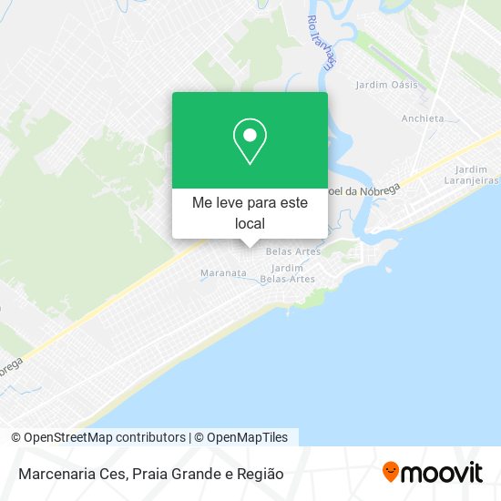 Marcenaria Ces mapa