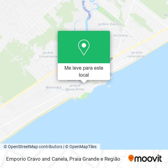 Emporio Cravo and Canela mapa