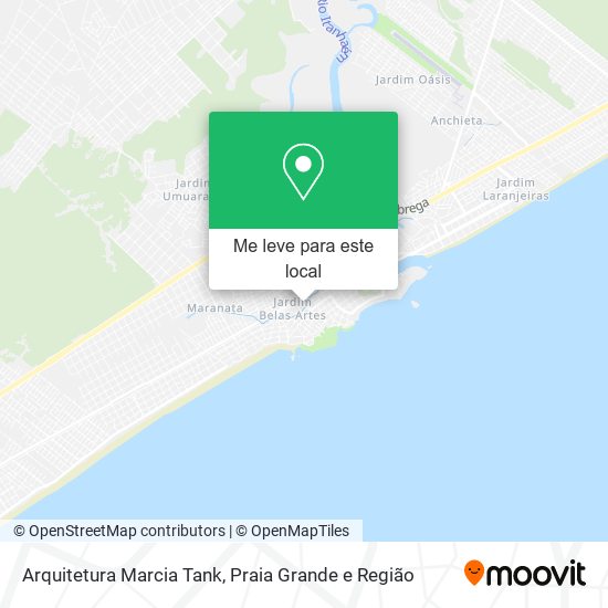 Arquitetura Marcia Tank mapa