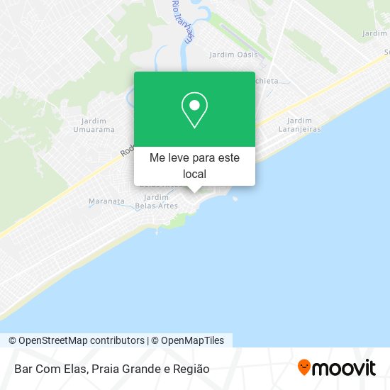 Bar Com Elas mapa
