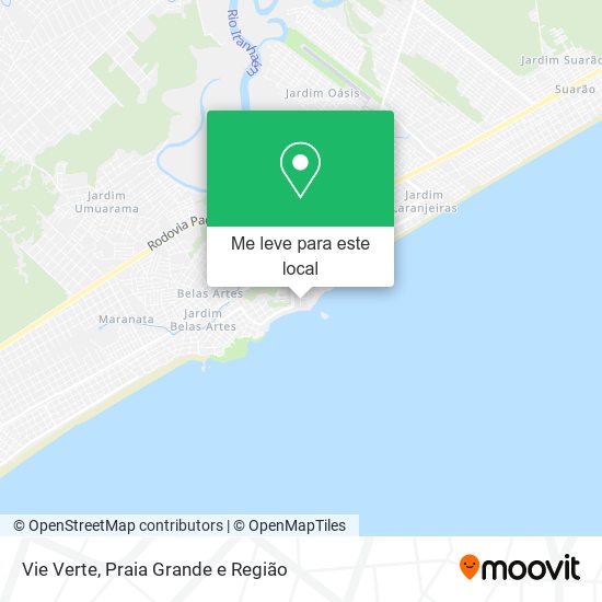 Vie Verte mapa