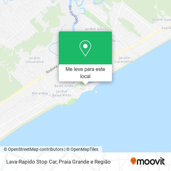 Lava-Rapido Stop Car mapa