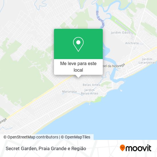 Secret Garden mapa