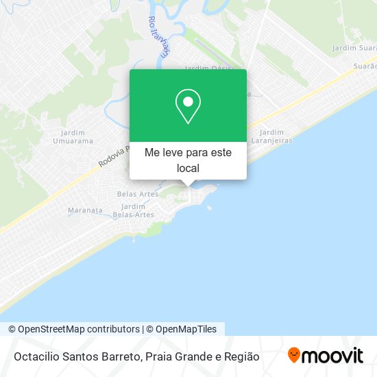 Octacilio Santos Barreto mapa