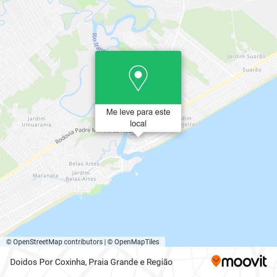 Doidos Por Coxinha mapa