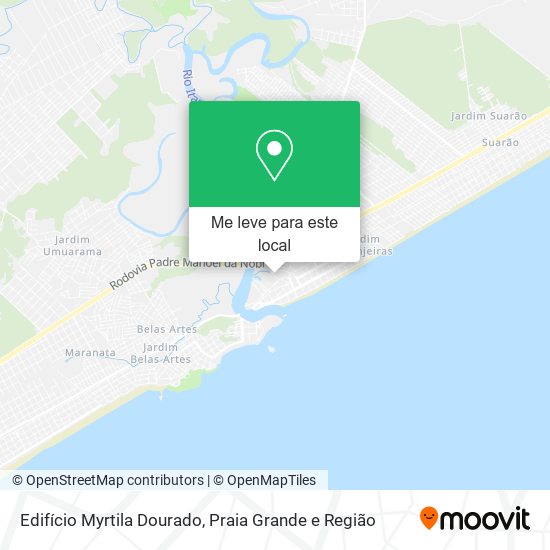 Edifício Myrtila Dourado mapa