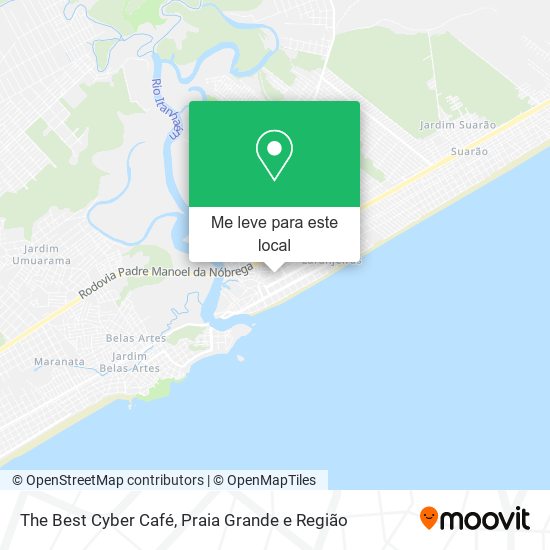The Best Cyber Café mapa