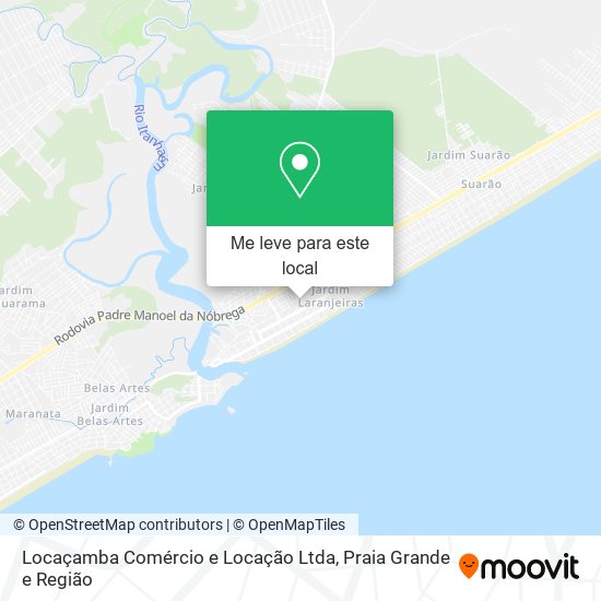 Locaçamba Comércio e Locação Ltda mapa