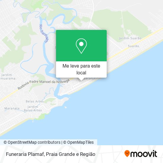 Funeraria Plamaf mapa