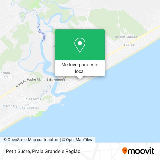 Petit Sucre mapa