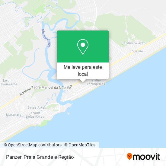 Panzer mapa