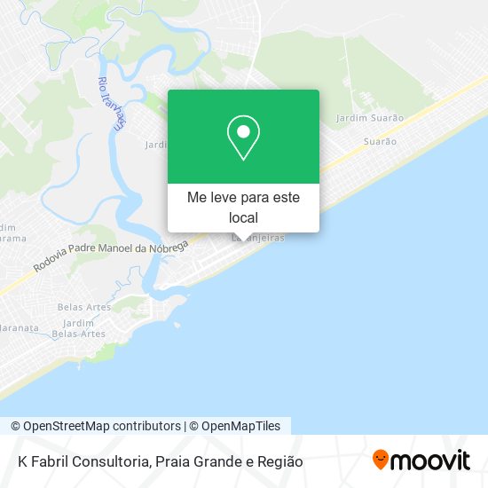 K Fabril Consultoria mapa