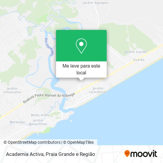 Academia Activa mapa