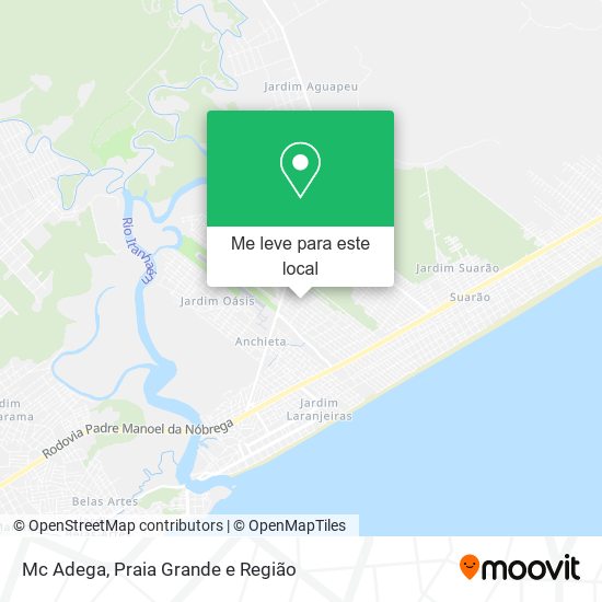 Mc Adega mapa