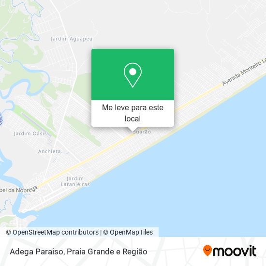 Adega Paraiso mapa