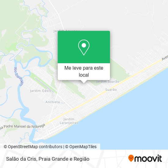 Salão da Cris mapa