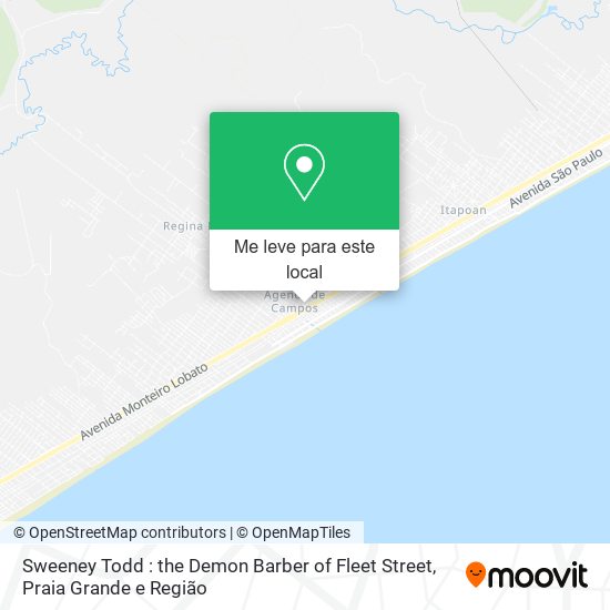 Sweeney Todd : the Demon Barber of Fleet Street mapa