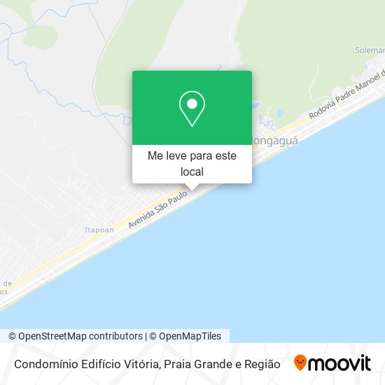 Condomínio Edifício Vitória mapa