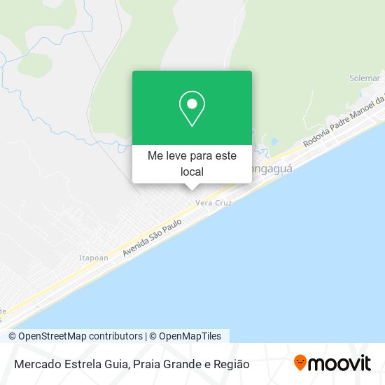 Mercado Estrela Guia mapa