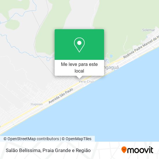Salão Belíssima mapa