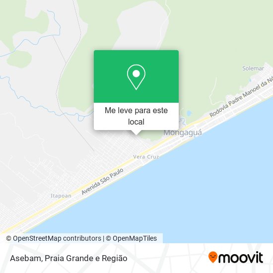 Asebam mapa