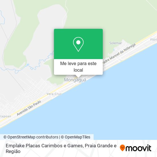Emplake Placas Carimbos e Games mapa