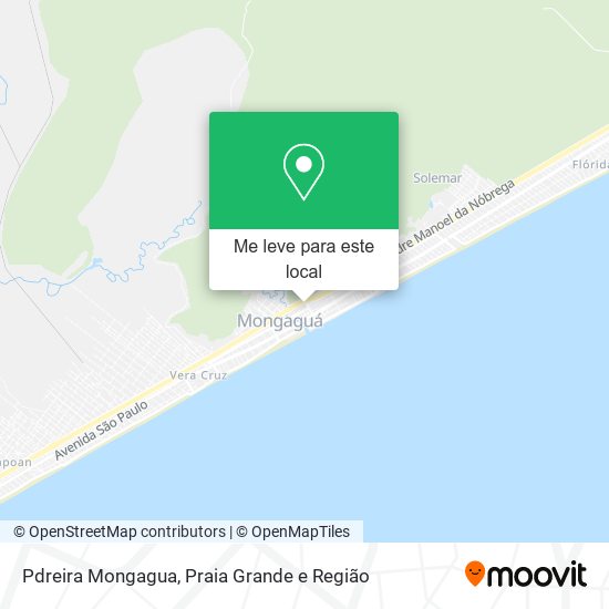 Pdreira Mongagua mapa